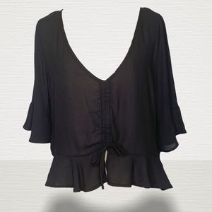 Princess Polly Good Feeling Ruched Top AU 16/US 12